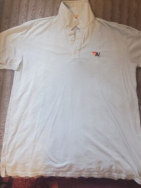 Aviator Nation Pale Blue Polo Sz L